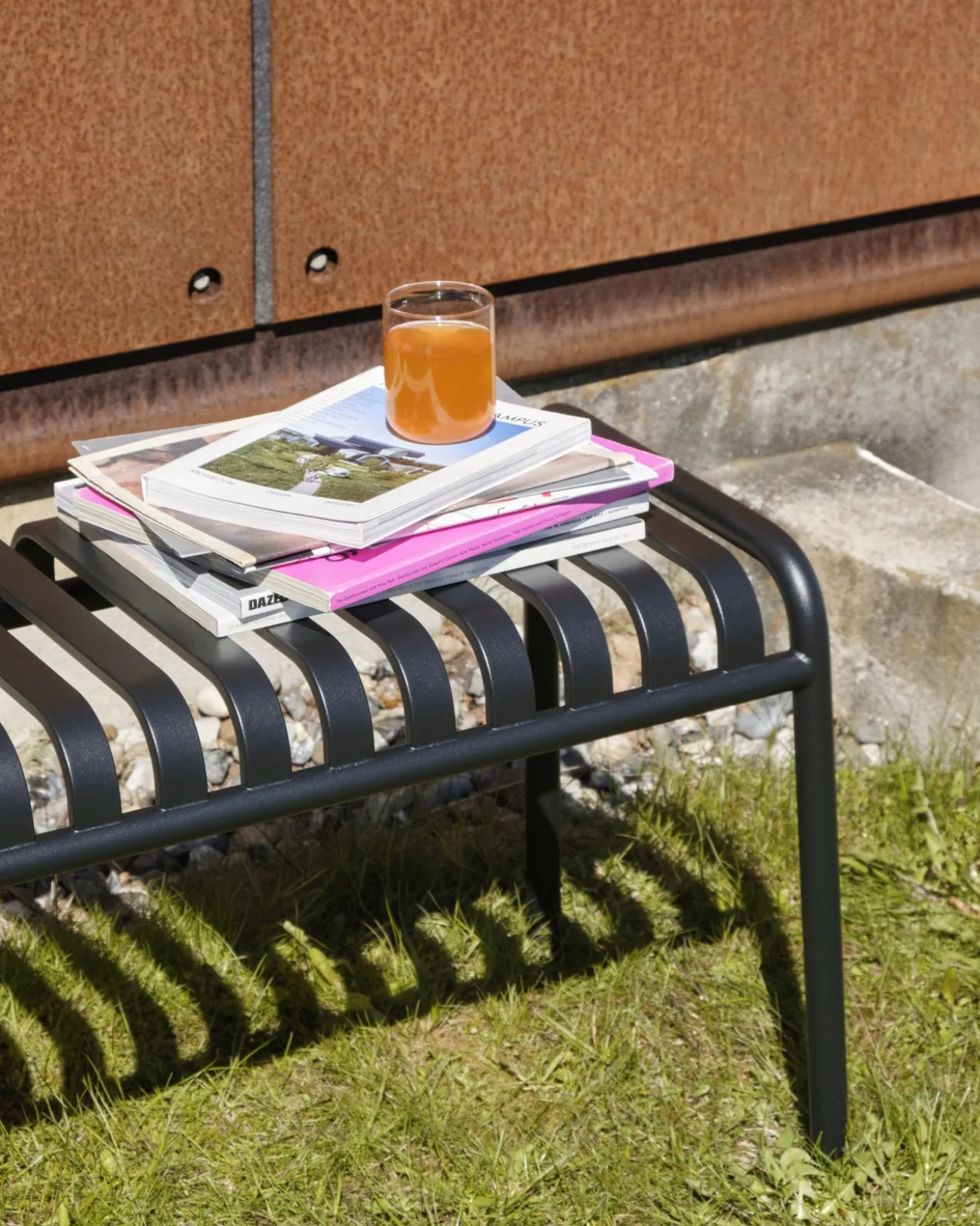 Tuinbank Palissade Bench 120 cm anthracite
