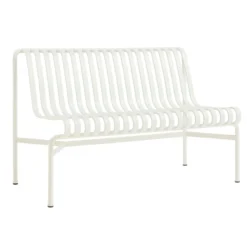 Tuinbank Palissade Dining cream white
