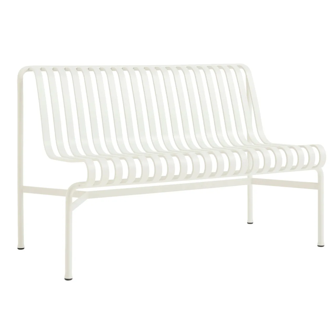 Tuinbank Palissade Dining cream white