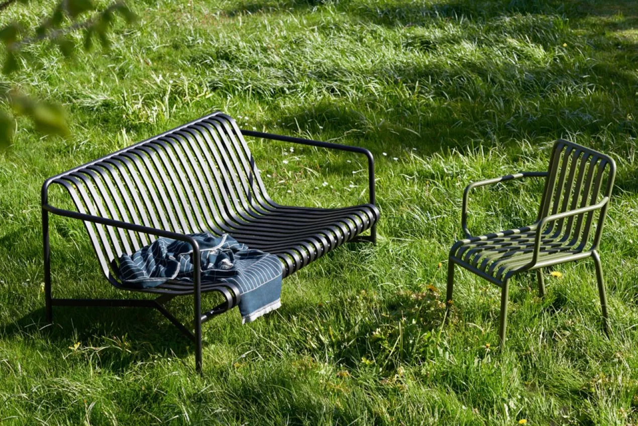 Tuinbank Palissade Lounge anthracite