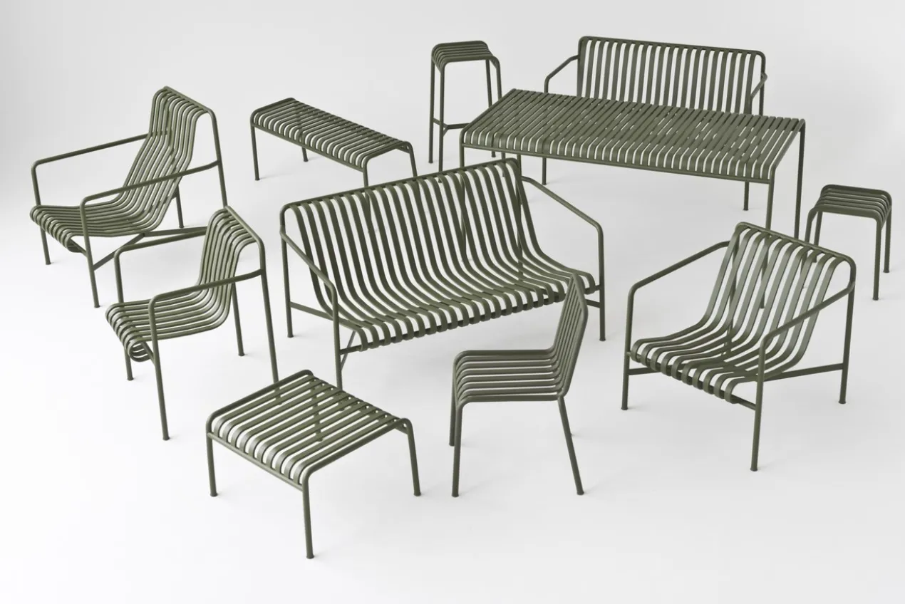 Tuinbank Palissade Lounge anthracite