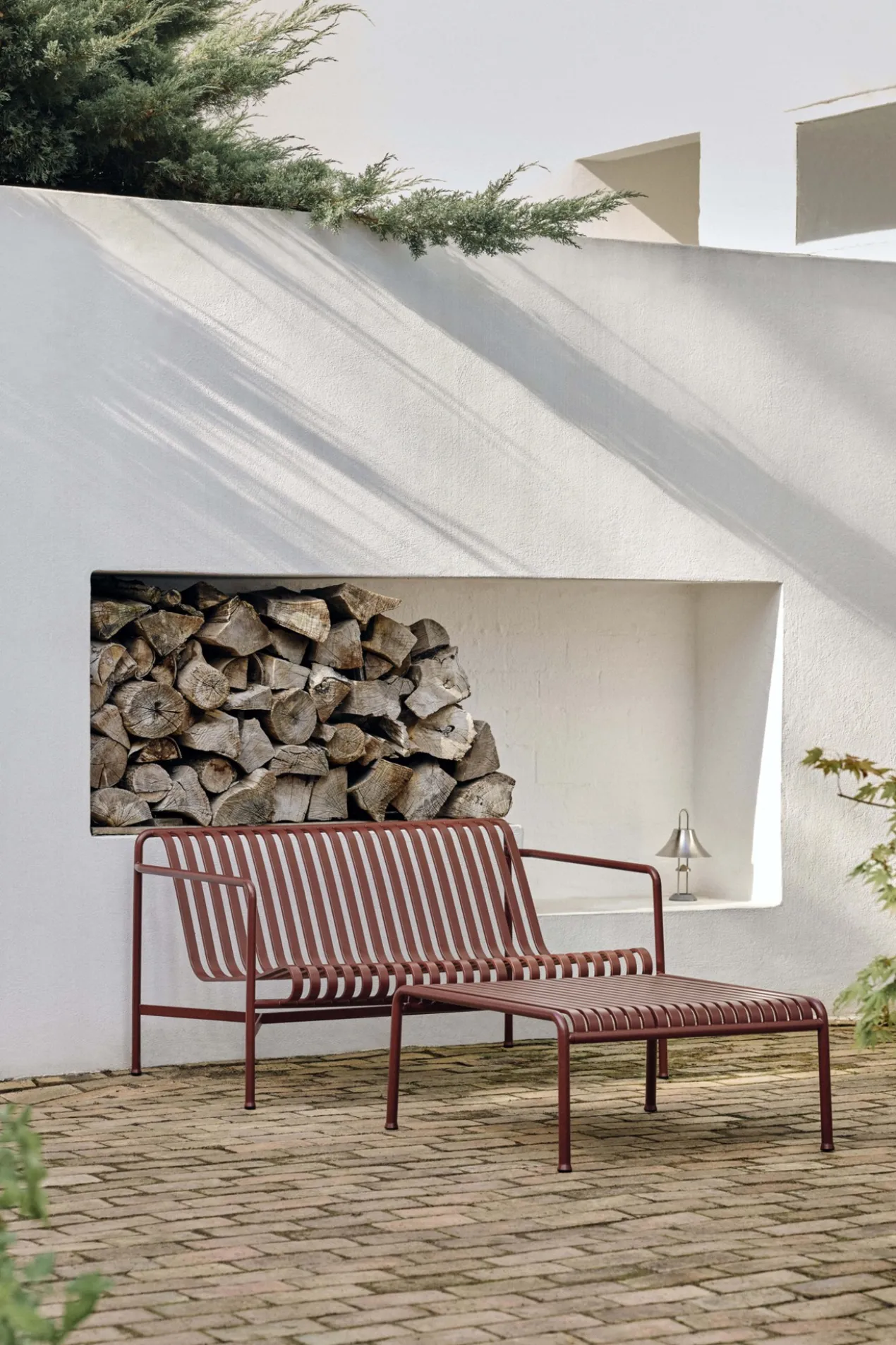Tuinbank Palissade Lounge anthracite