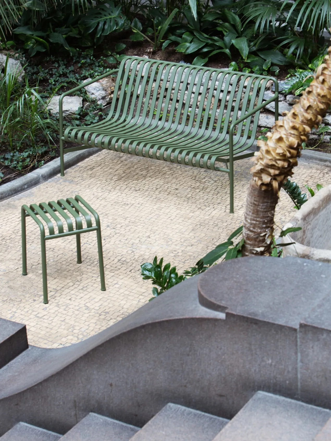 Tuinbank Palissade Lounge anthracite