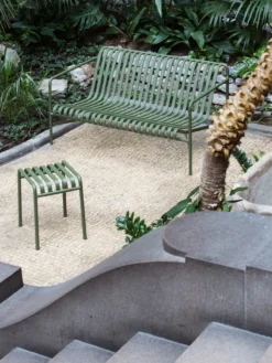 Tuinbank Palissade Lounge olive