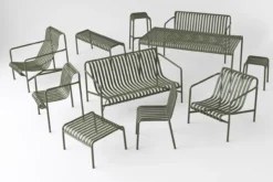 Tuinbank Palissade Lounge olive