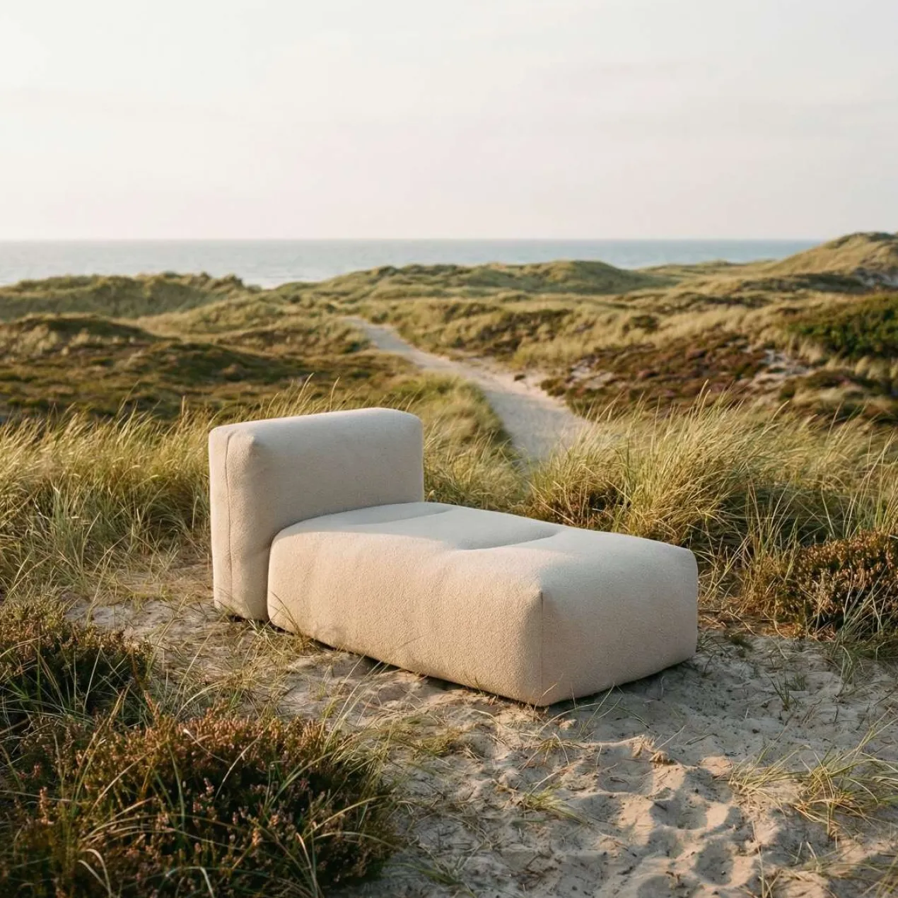 Tuinbank Soft Sofa lounge boucle beige