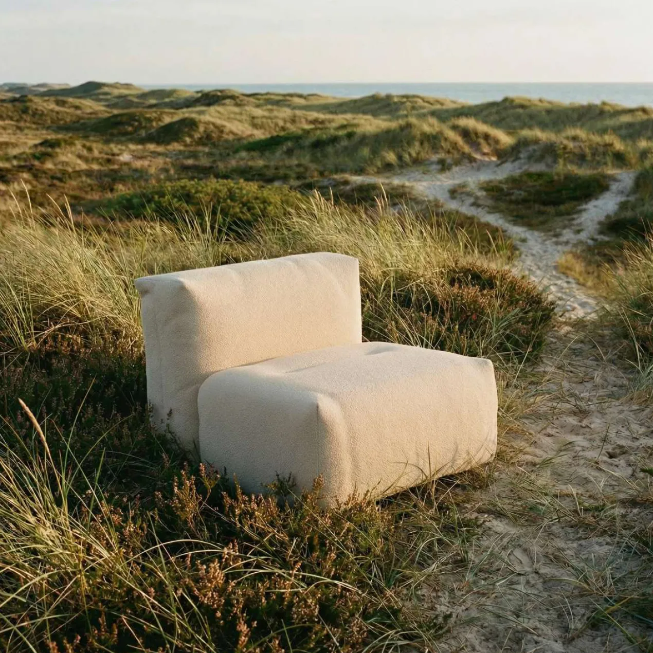Tuinbank Soft Sofa seat boucle beige