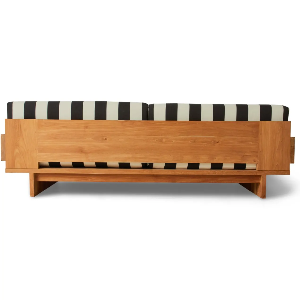 Tuinbank teak straciatella