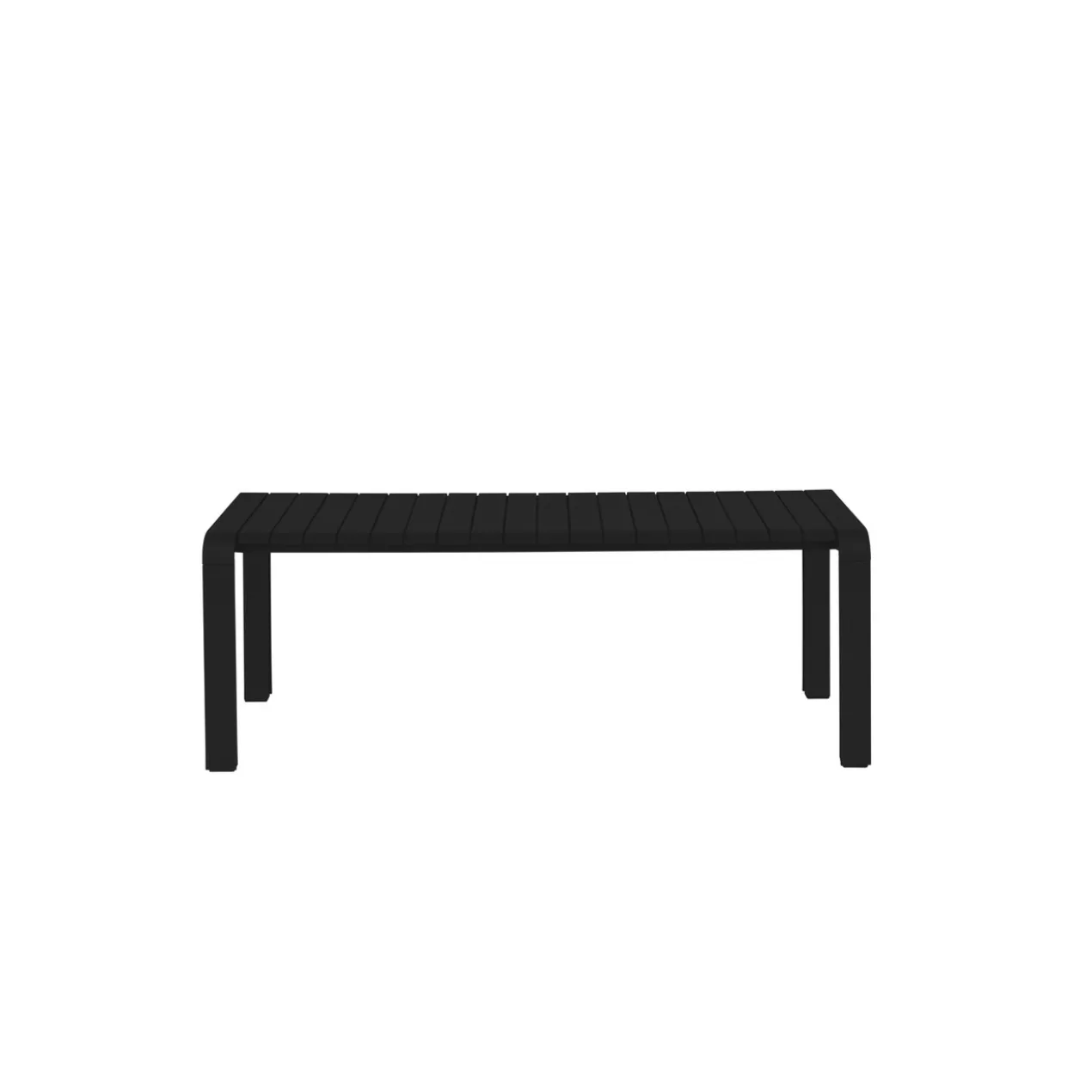 Tuin bank vondel 129,5x45 zwart