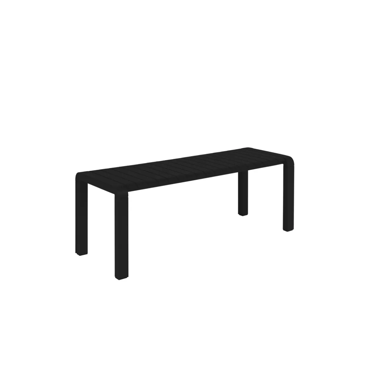 Tuin bank vondel 129,5x45 zwart