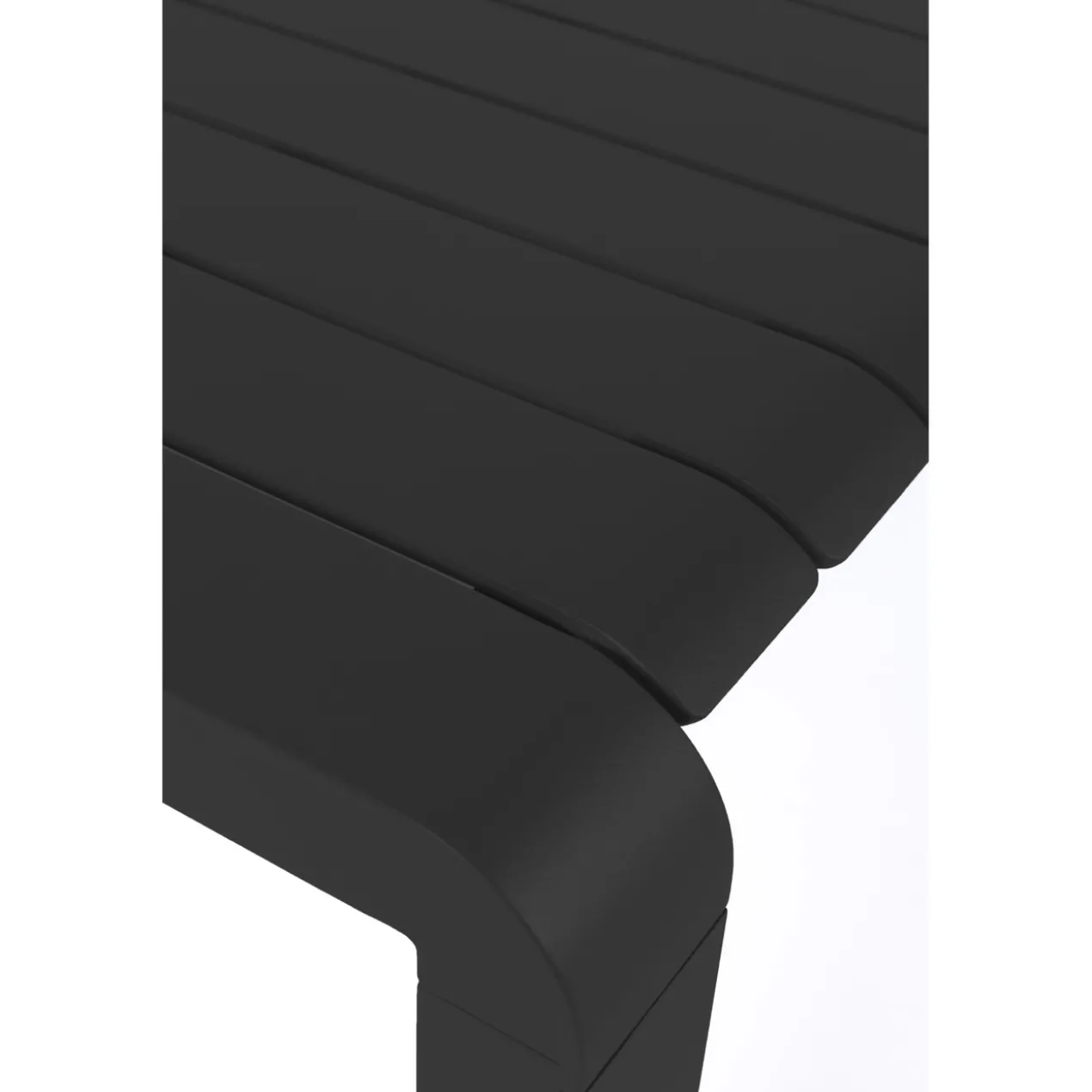 Tuin bank vondel 129,5x45 zwart