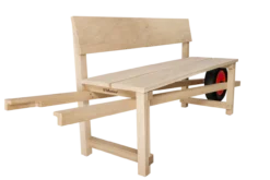 Tuinbank Wheelbench