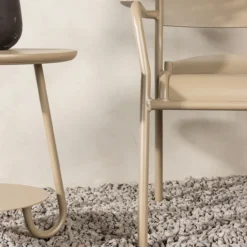 Tuin bistroset Caro aluminium Beige