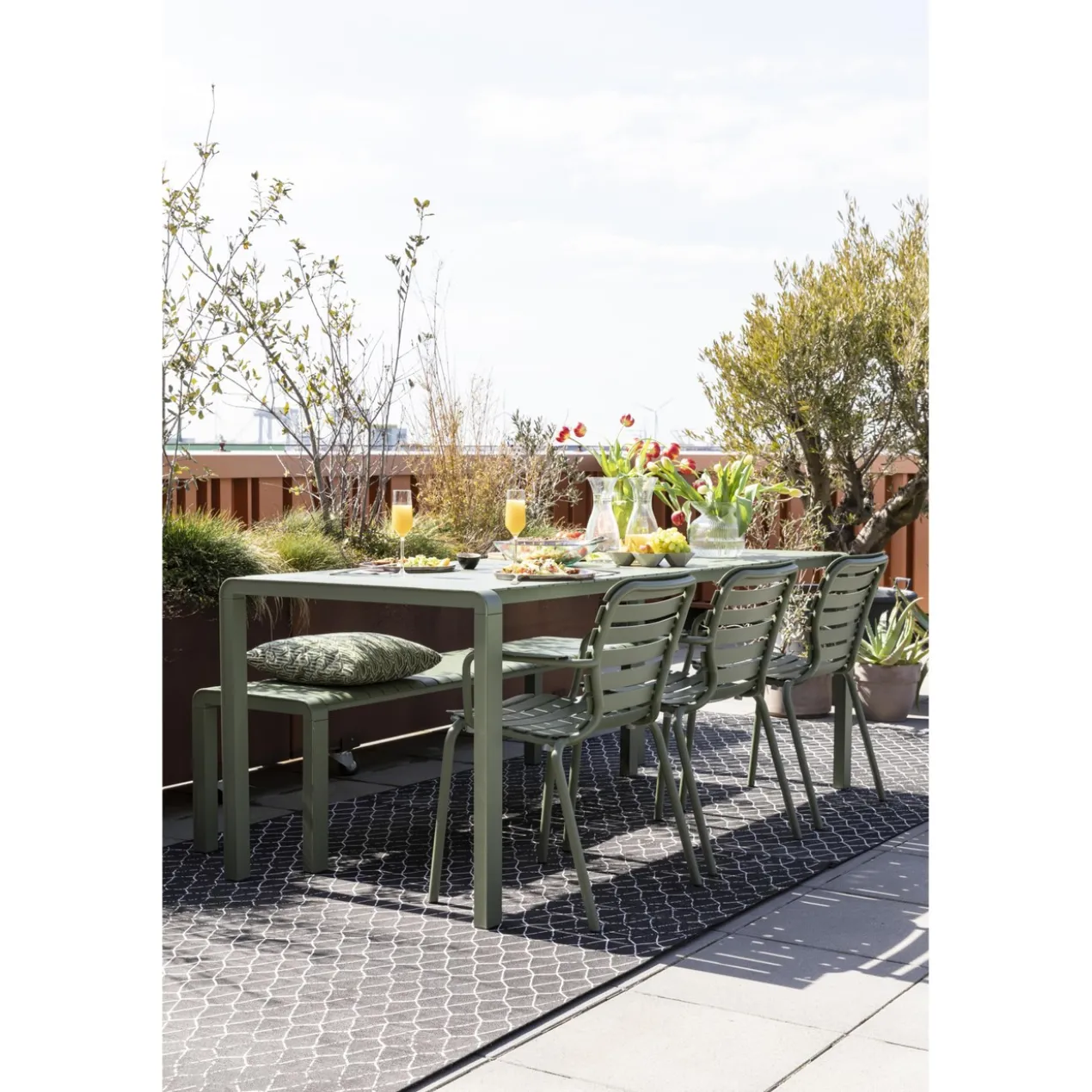 Tuin fauteuil vondel groen