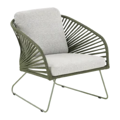 Tuin loungeset Mischa 5-delig - met zitkussens Groen