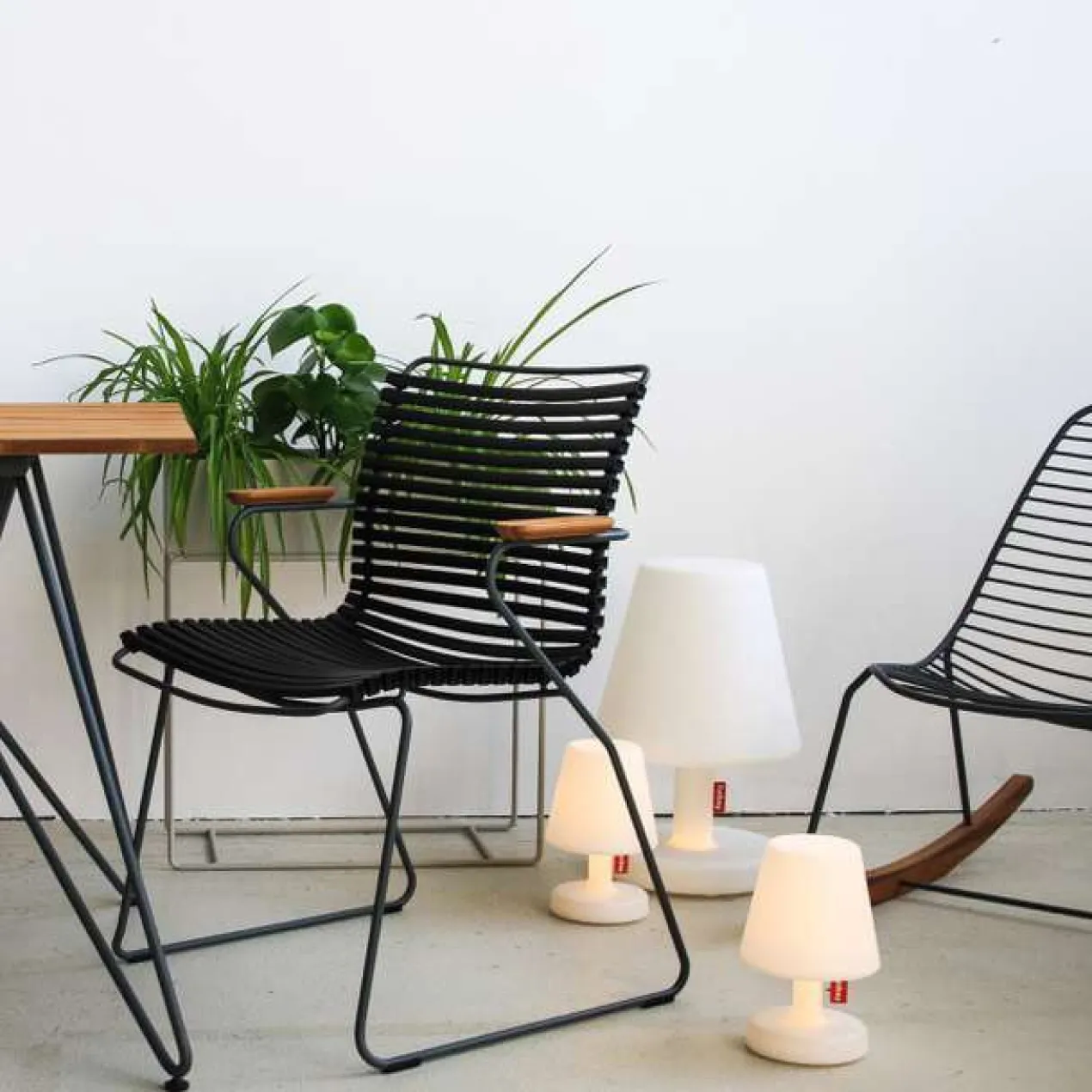 Tuinstoel Click dining chair zwart
