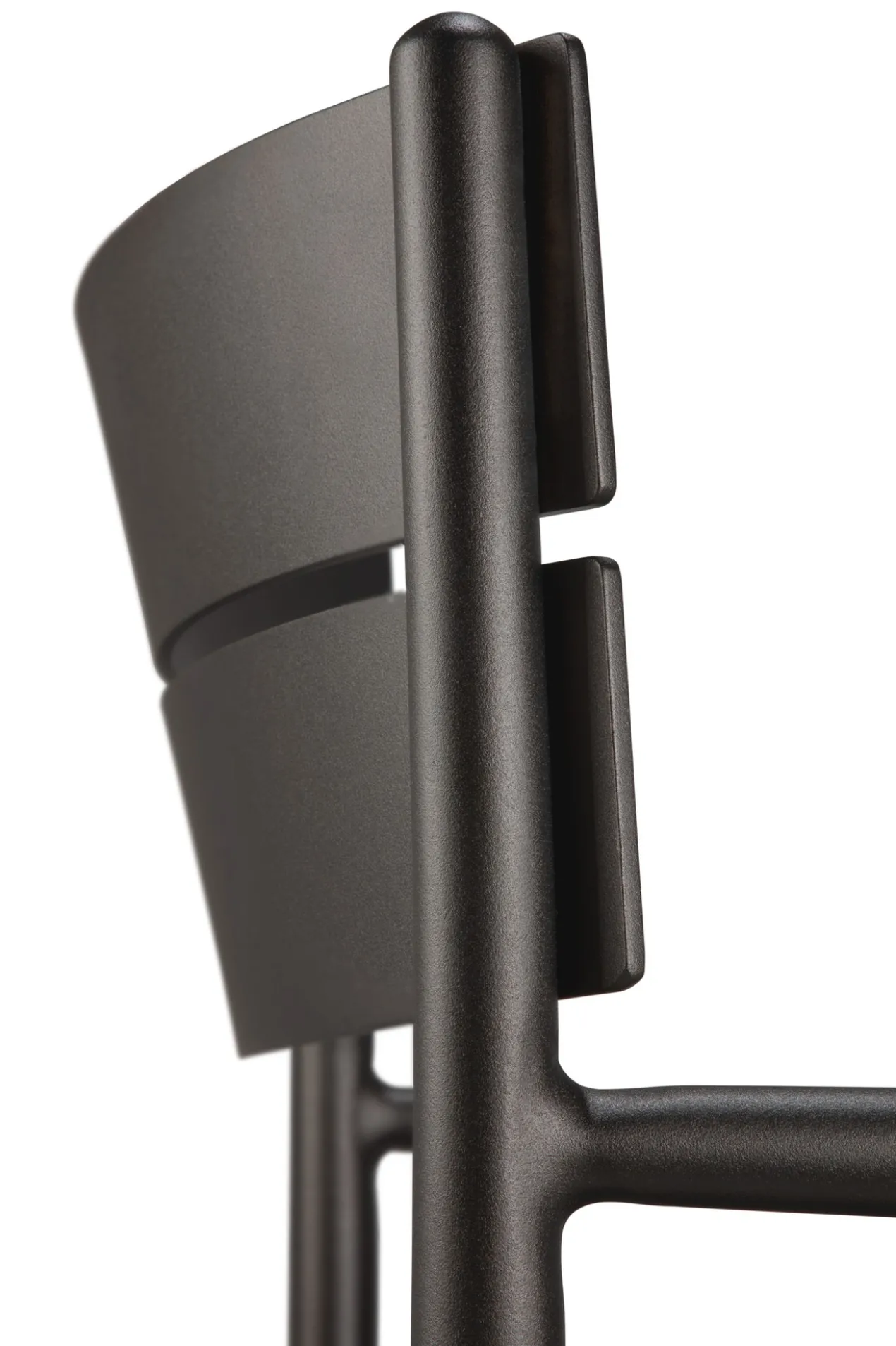 Tuinstoel Elin dark bronze/koord met armleuning