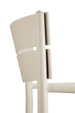 Tuinstoel Elin sand/koord met armleuning