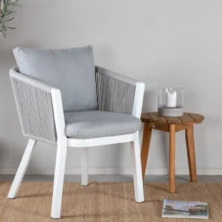 Tuinstoel Elly - set van 2 Grijs