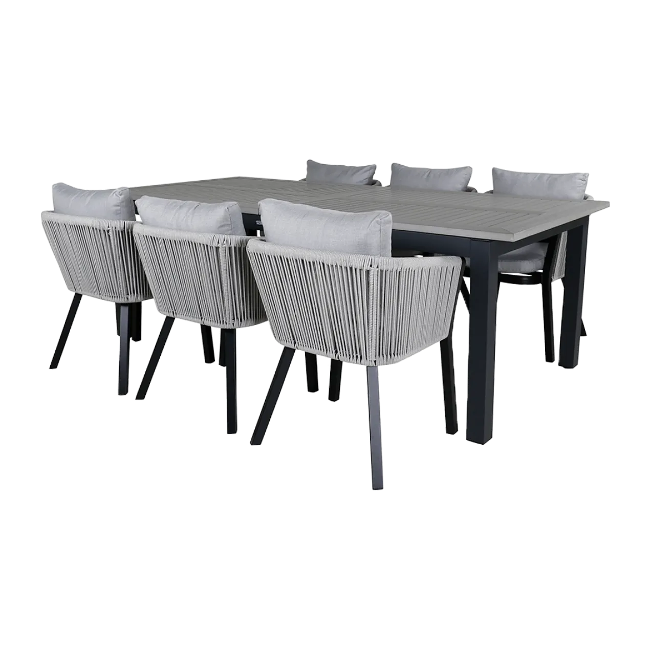 Tuinstoel Elly - set van 2 Zwart