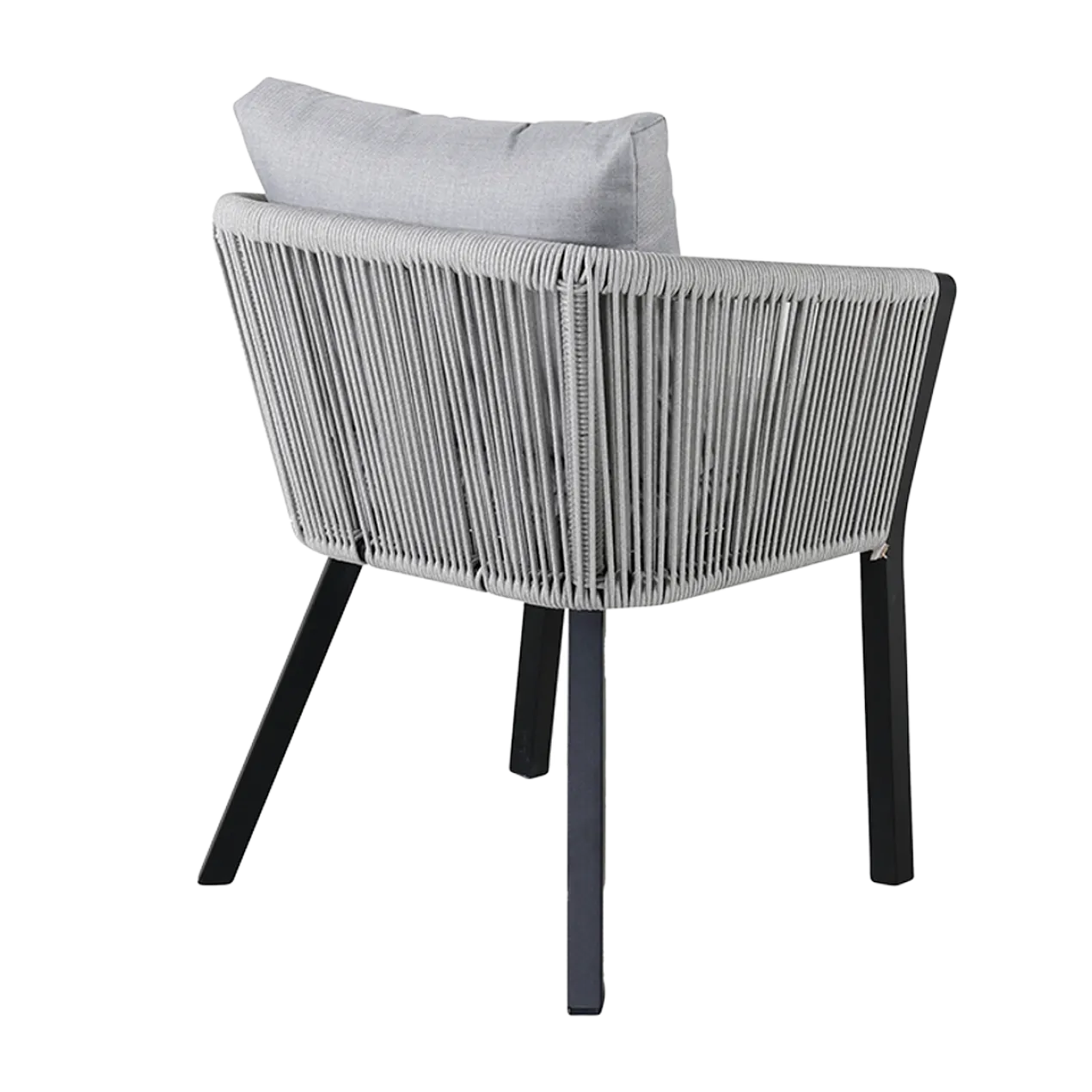 Tuinstoel Elly - set van 2 Zwart