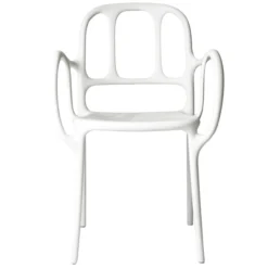 Tuinstoel Mila white