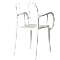 Tuinstoel Mila white