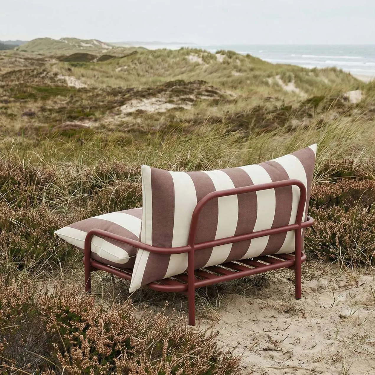 Tuinstoel Mollis lounge chair renesse chestnut