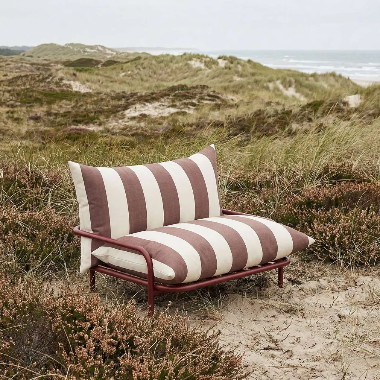 Tuinstoel Mollis lounge chair renesse chestnut