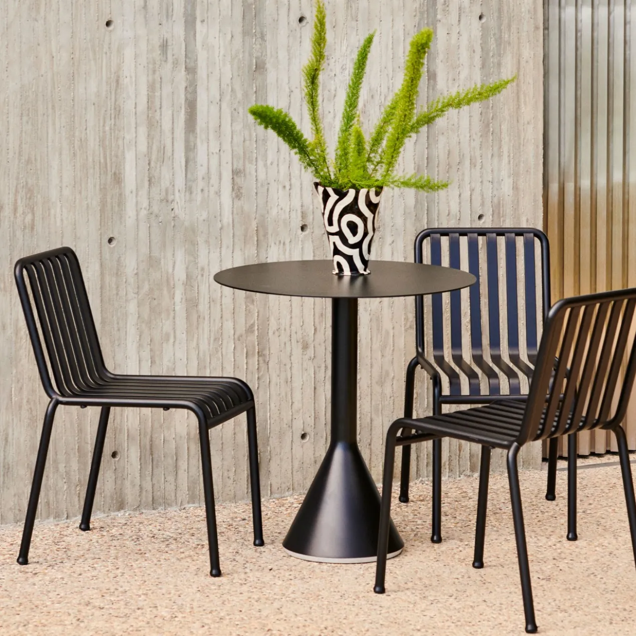 Tuinstoel Palissade anthracite