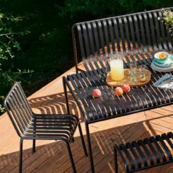 Tuinstoel Palissade anthracite