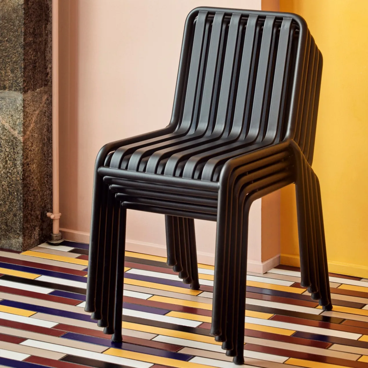 Tuinstoel Palissade anthracite