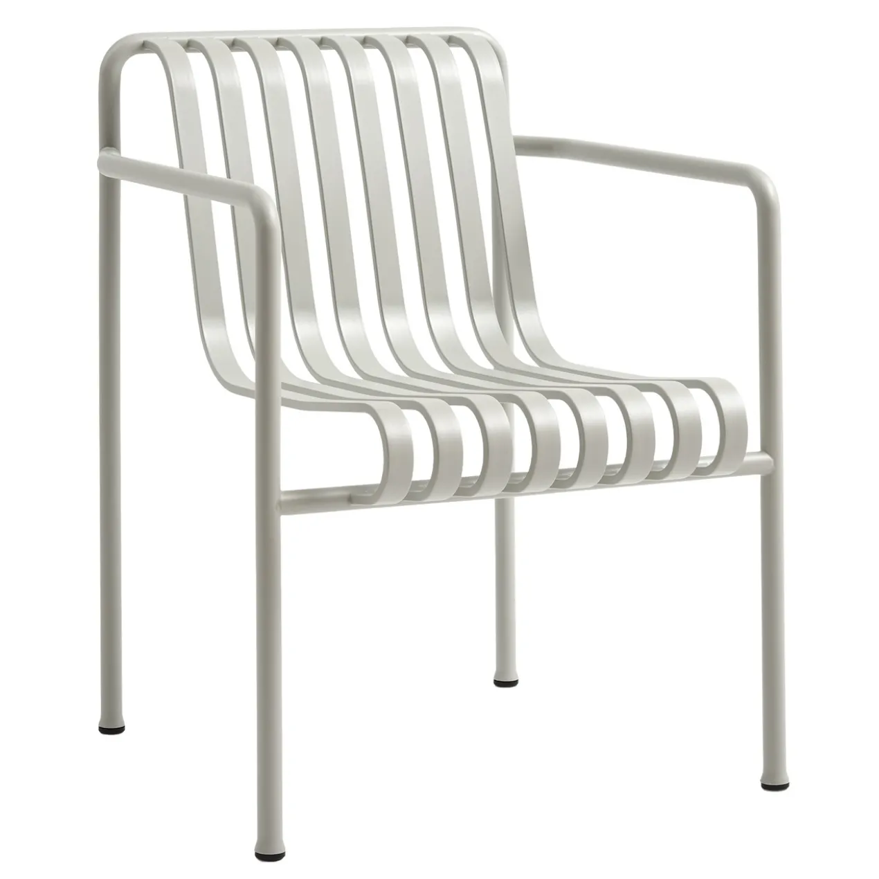 Tuinstoel Palissade Dining met armleuning sky grey