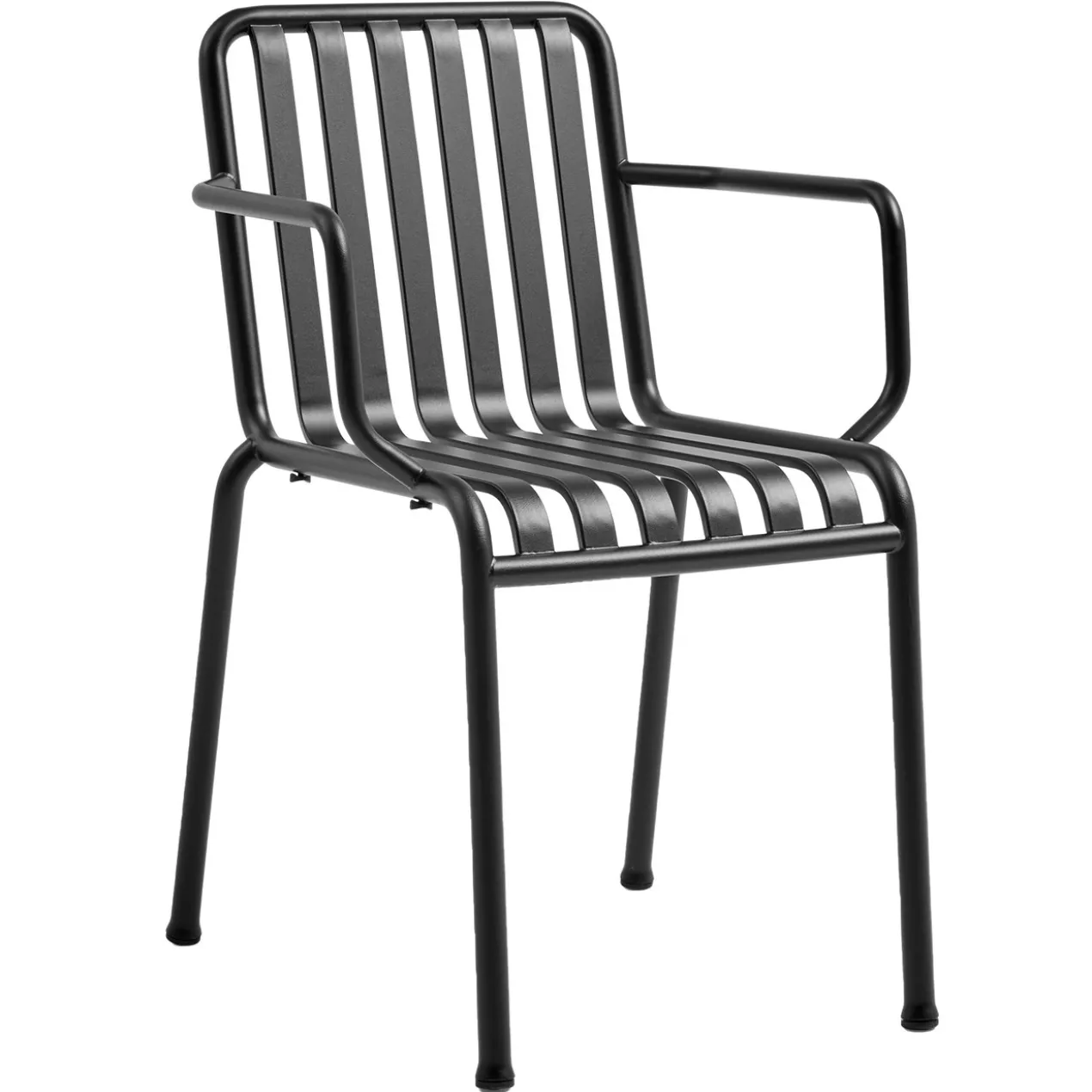 Tuinstoel Palissade met armleuning anthracite