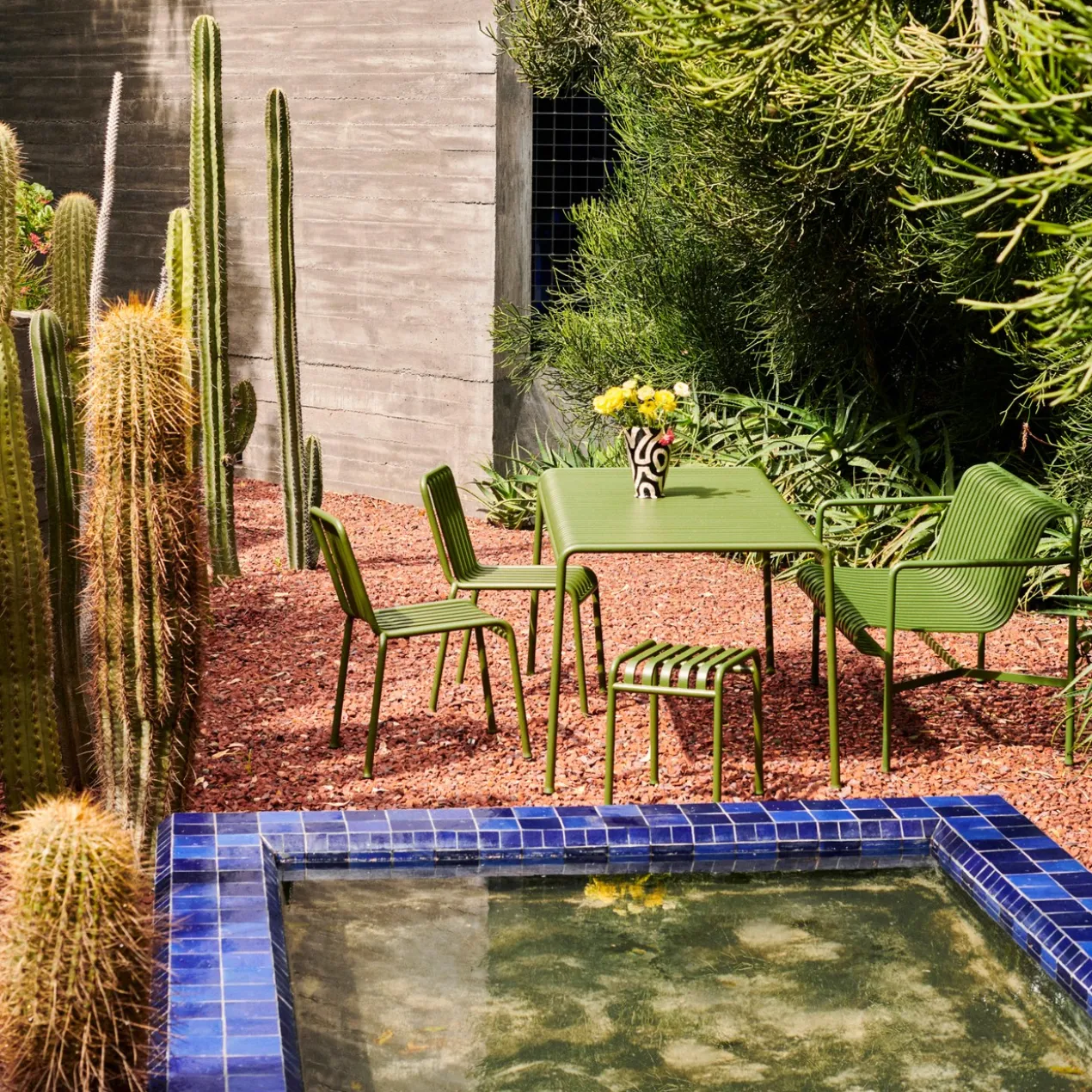 Tuinstoel Palissade olive