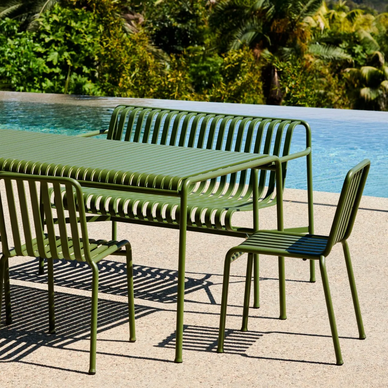 Tuinstoel Palissade olive