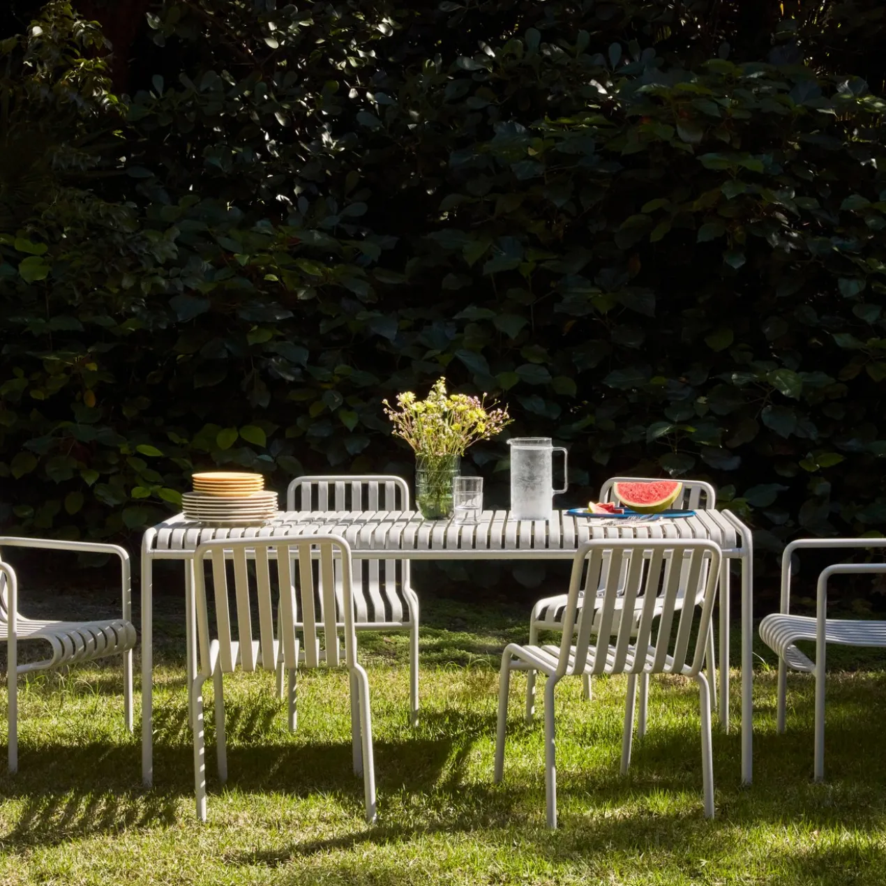 Tuinstoel Palissade sky grey