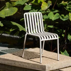 Tuinstoel Palissade sky grey