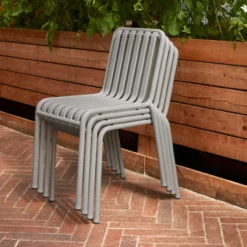 Tuinstoel Palissade sky grey
