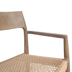 Tuinstoel Verano met armleuning naturel