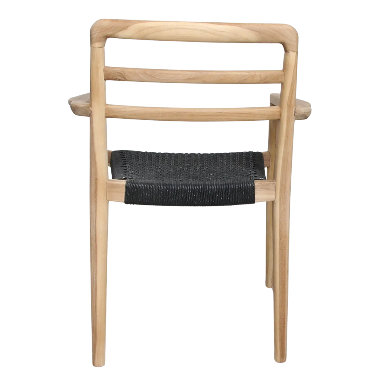 Tuinstoel Verano met armleuning zwart