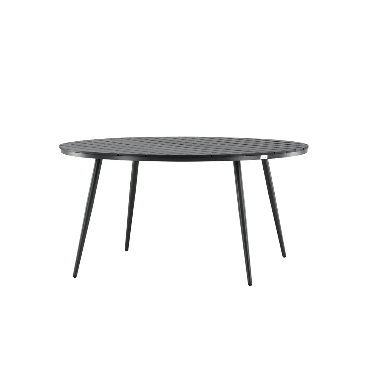 Tuintafel Aaron polywood zwart Zwart