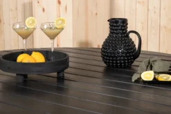 Tuintafel Aaron polywood zwart Zwart