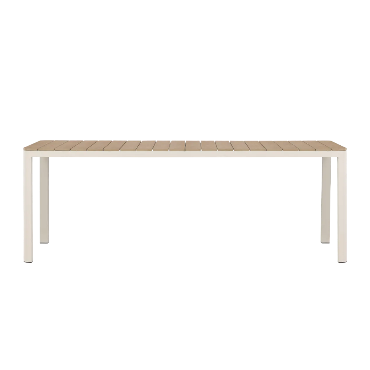 Tuintafel Ingo polywood 210x90 cm beige