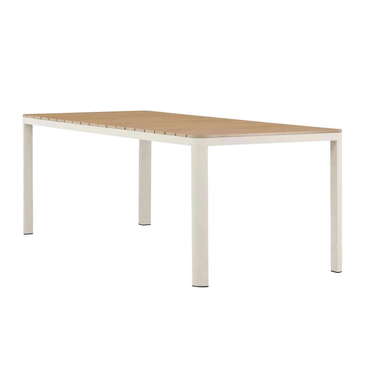 Tuintafel Ingo polywood 210x90 cm beige