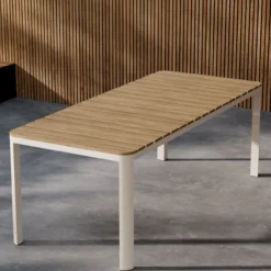 Tuintafel Ingo polywood 210x90 cm beige