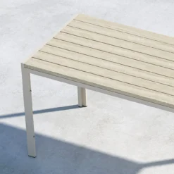 Tuintafel Joas beige 140x80 cm
