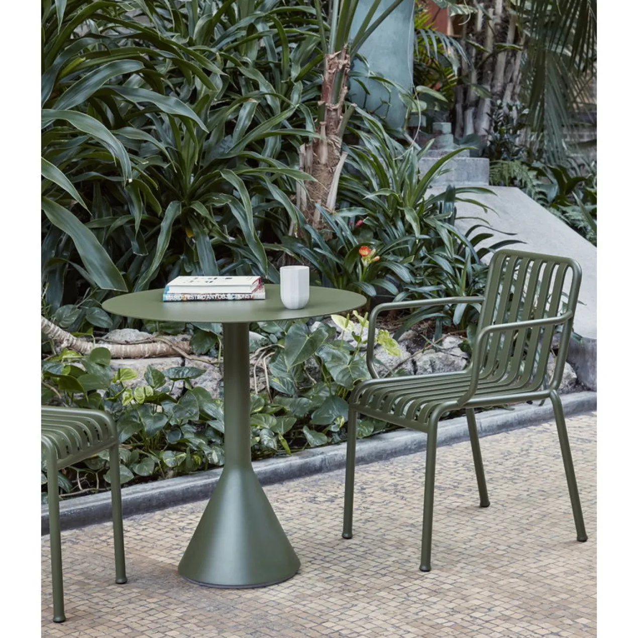 Tuintafel Palissade Cone anthracite