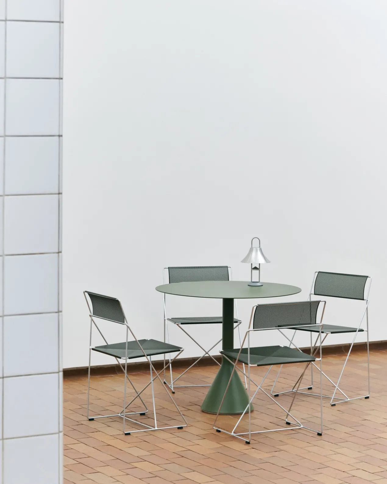 Tuintafel Palissade Cone anthracite