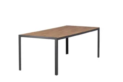 Tuintafel polywood Aaron - 205 x 90 cm Bruin